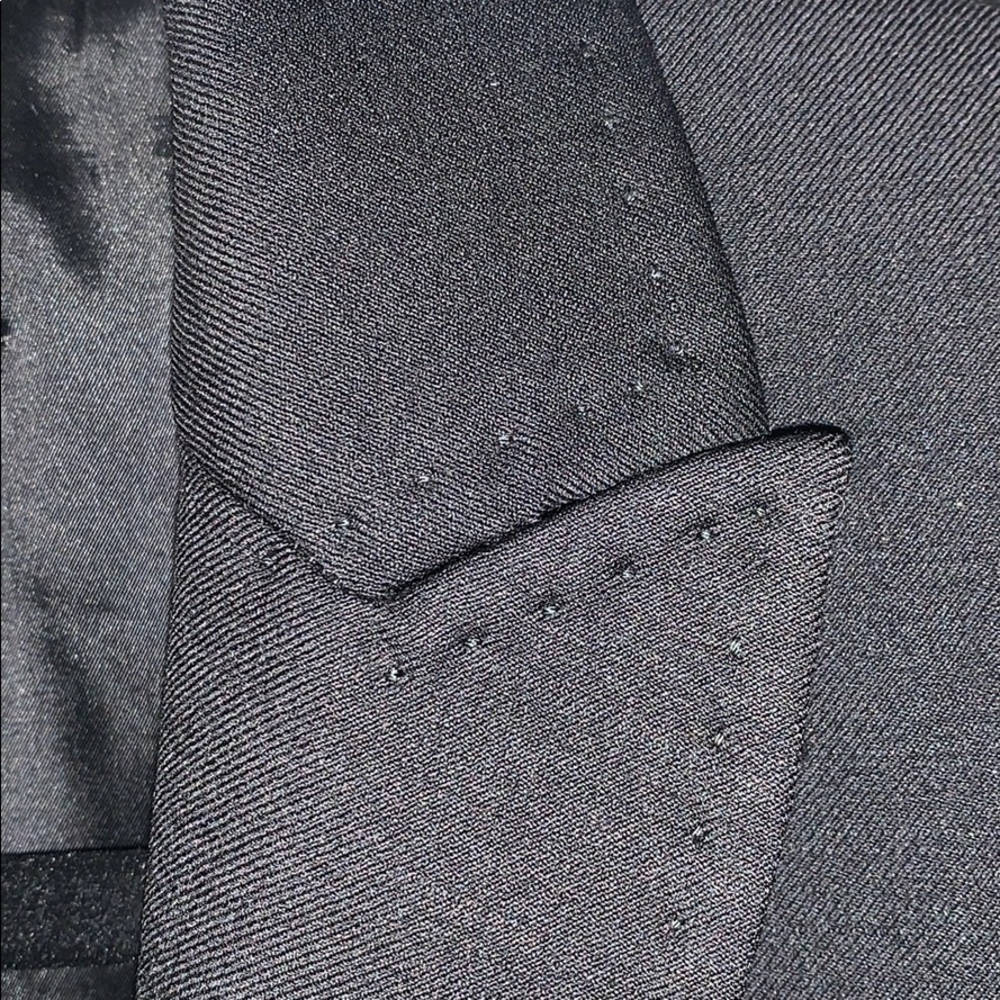 J Crew Black Blazer Sz 2, wool & polyester - Picture 5 of 8